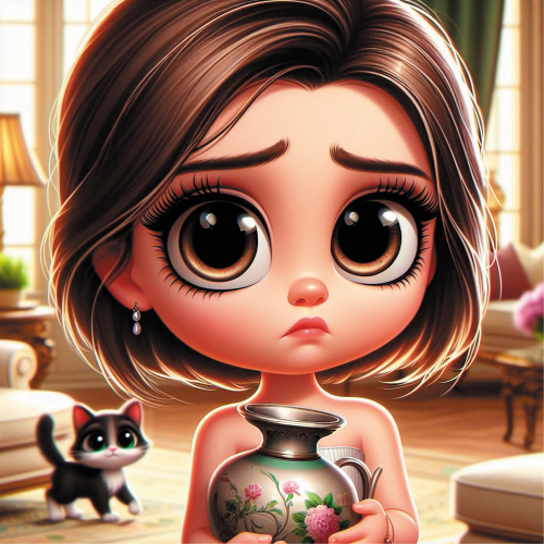 Children's riddle about eyebrows