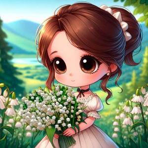 Children's riddle about lily of the valley